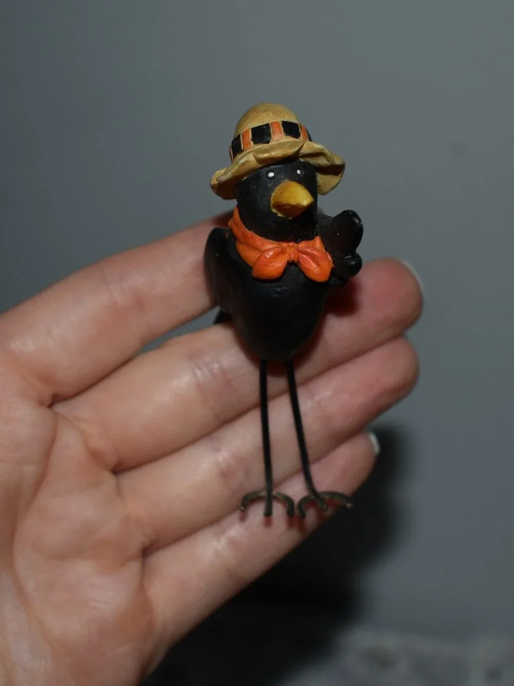 Vintage Papel Giftware Harvest Fall Halloween Collectable Figurine Lot Set of 3
